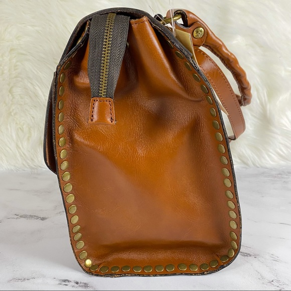 Patricia Nash Cazorla Flap Leather Backpack - Picture 10 of 12